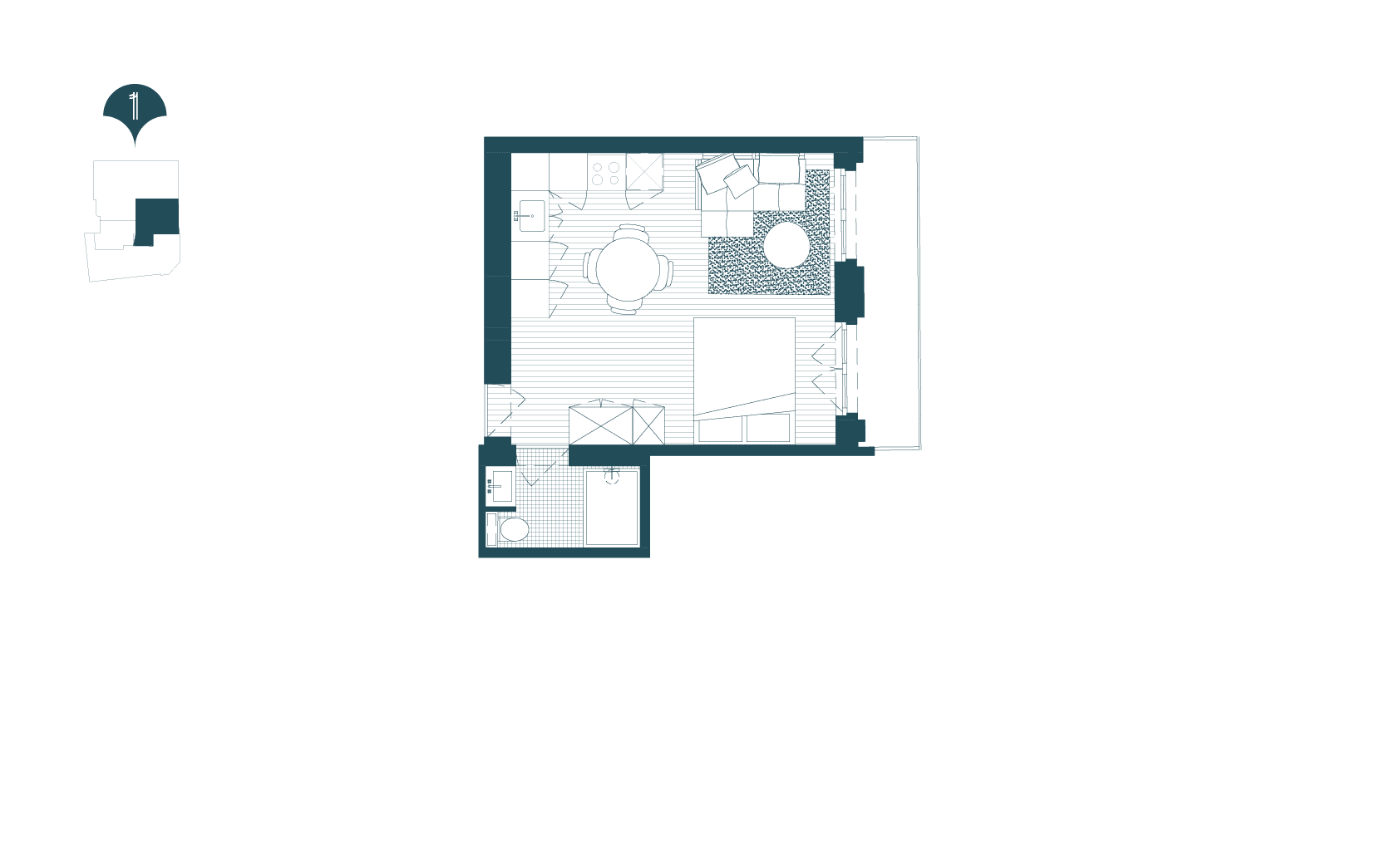 TheLeopold-floor-plan-1B-studio+terrace